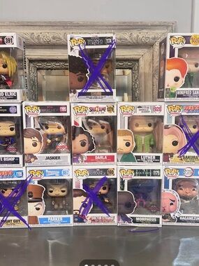 Funko Pop Vinyl Figures - seperate or set.